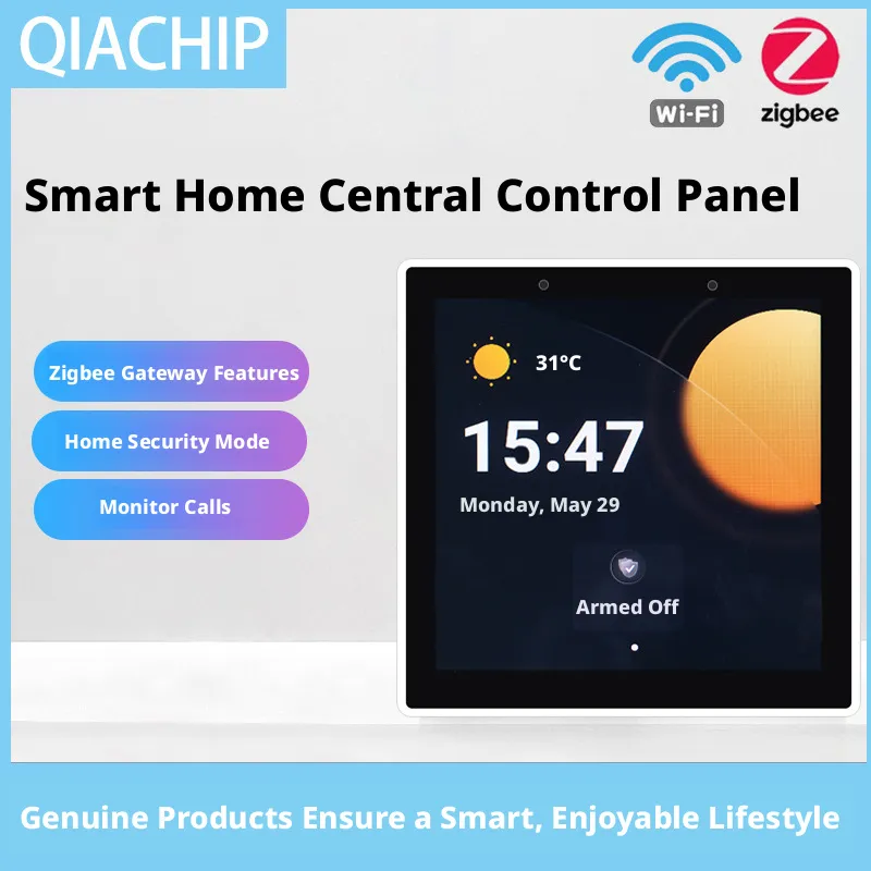 Smart Home Network - スマートホーム86多機能セントラルコントロールスクリーンWiFiスイッチパネルタッチスクリーンホームセキュリティZigbee音声ゲートウェイ