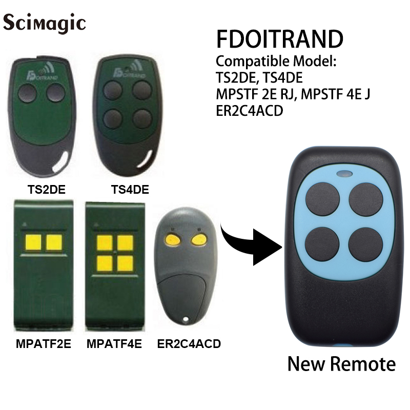 Smart Garage Door Opener - Fdoitrand 互換リモコン 433 Mhz の心のこもった doitrand