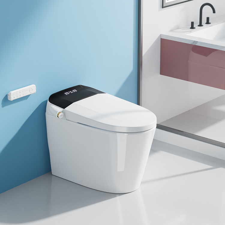 Smart Home Decor - 家庭装飾浴室スマート電子自動洗浄センサー付き水洗トイレ