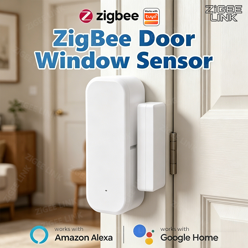 Door Window Sensor - ZigBee ドア窓センサーゲート開閉検出器 Tuya スマートライフ人感センサー ライトスイッチ用 APP