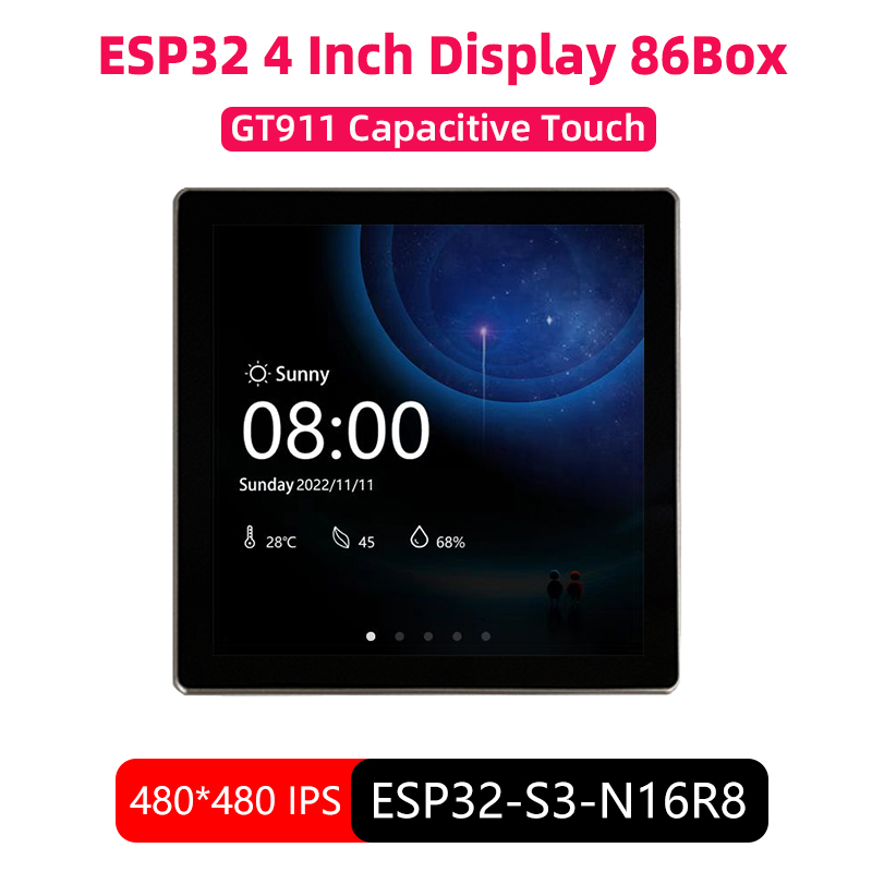 Smart Home Arduino - ESP32 開発ボード 4 インチ IPS タッチスクリーン