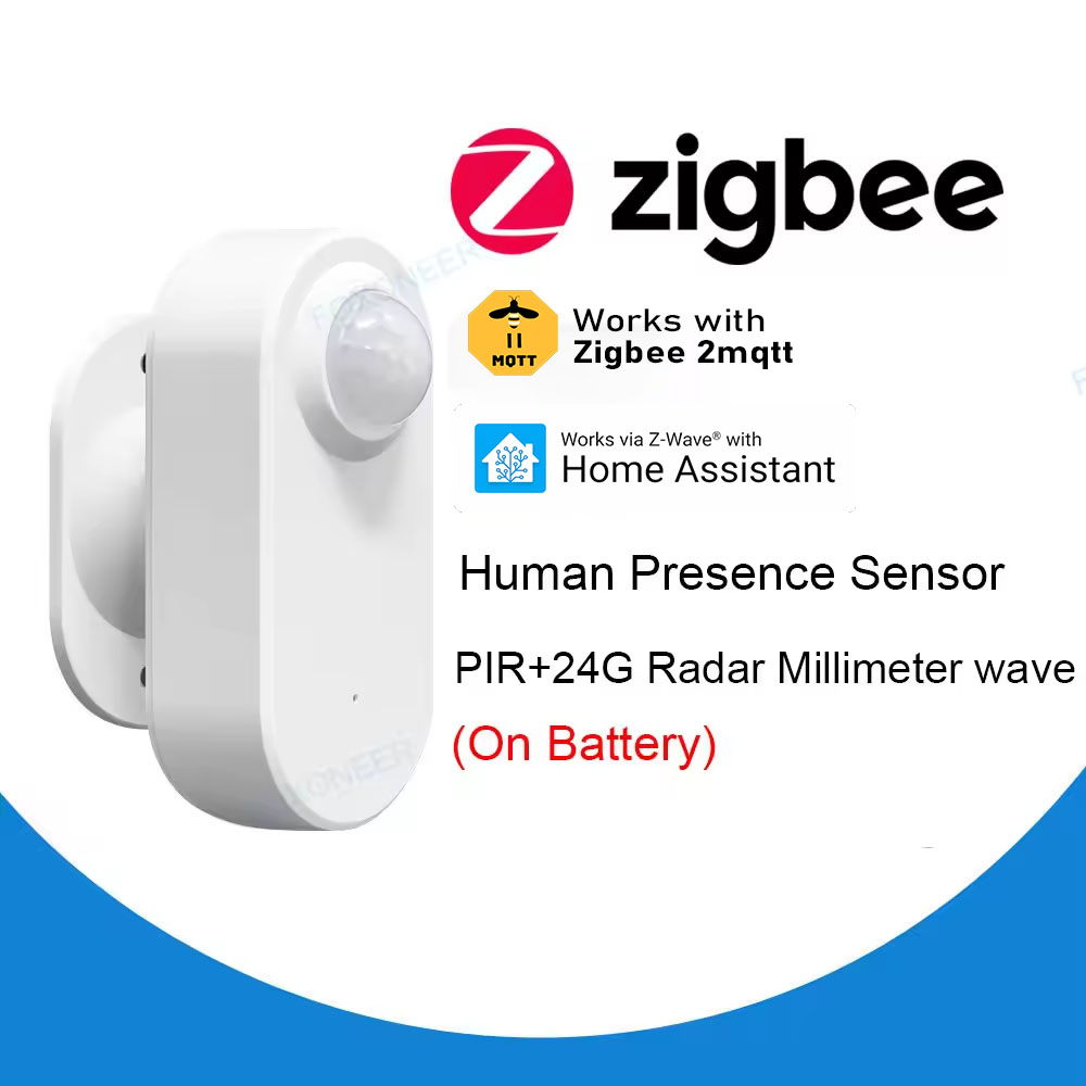 Pir Motion Sensor - スマート Zigbee 人存在検出器、輝度/距離検出、スマート PIR モーションセンサーサポート Zigbee