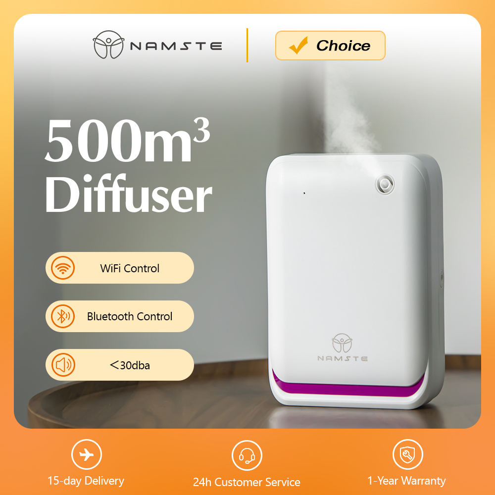 Smart Home Matter - NAMSTE 500m³ 大型ルームアロマセラピーマシン スマートコントロール ホームフレグランスディフューザー 260ML