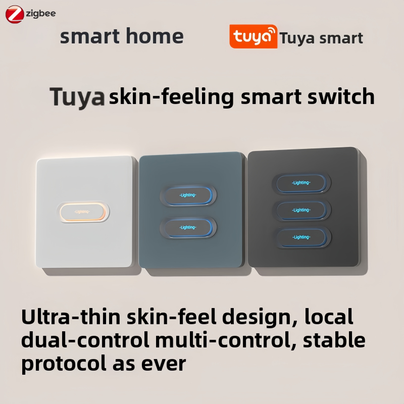 Smart Home Matter - Tuya Zigbee インテリジェント ボタン スイッチ デュアル