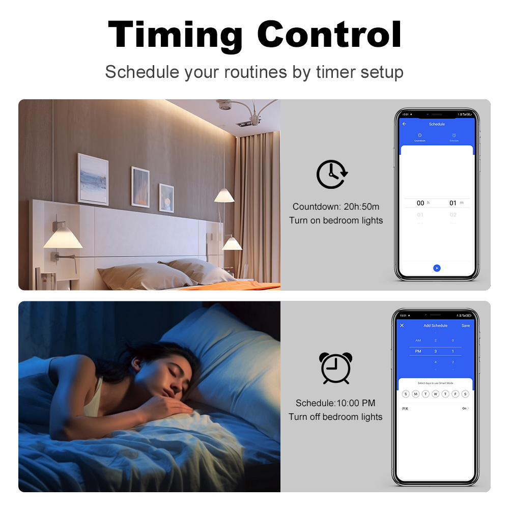 マンホットスマートzigbeeスイッチ、ニュートラル配線不要 - Smart Home Switch のレビューと価格