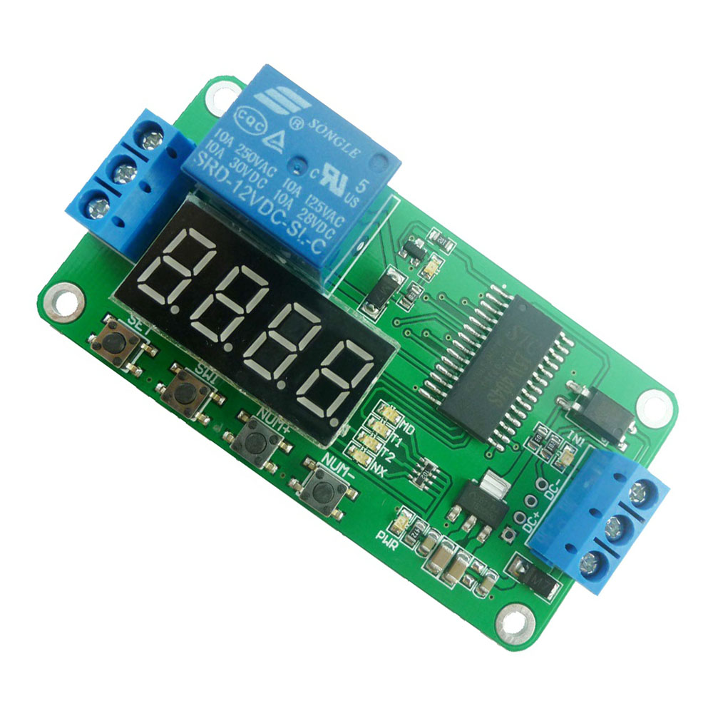 リレータイマー,1チャンネル,DC 12V,CE030-LE - Smart Home Youtube Channel のレビューと価格