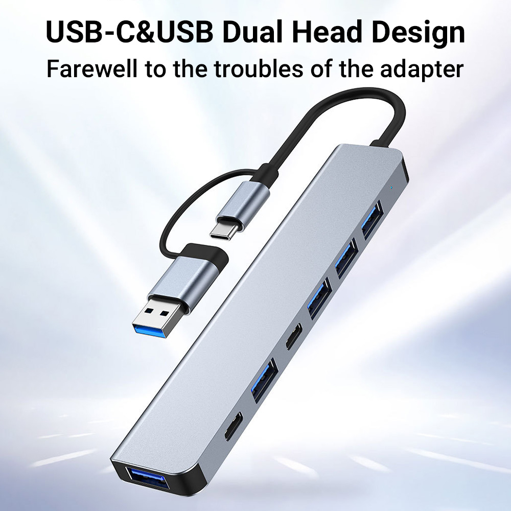7 in 2 USB C ハブ拡張マルチポートアダプター タ - Smart Home Hub 2 のレビューと価格