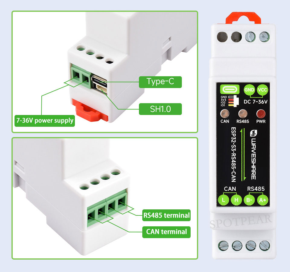 ESP32-S3 産業用制御ボード 産業用グレード RS48 - Smart Home Arduino のレビューと価格