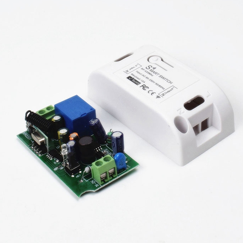 スマートホームワイヤレスライトスイッチ RF 433 MHz - Smart Home Switch のレビューと価格