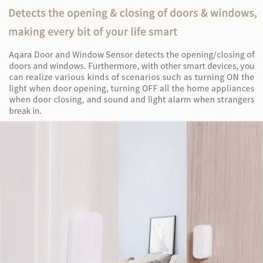 Aqara ドア・窓センサー E1 ZigBee 3.0 ス - Door Window Sensor のレビューと価格