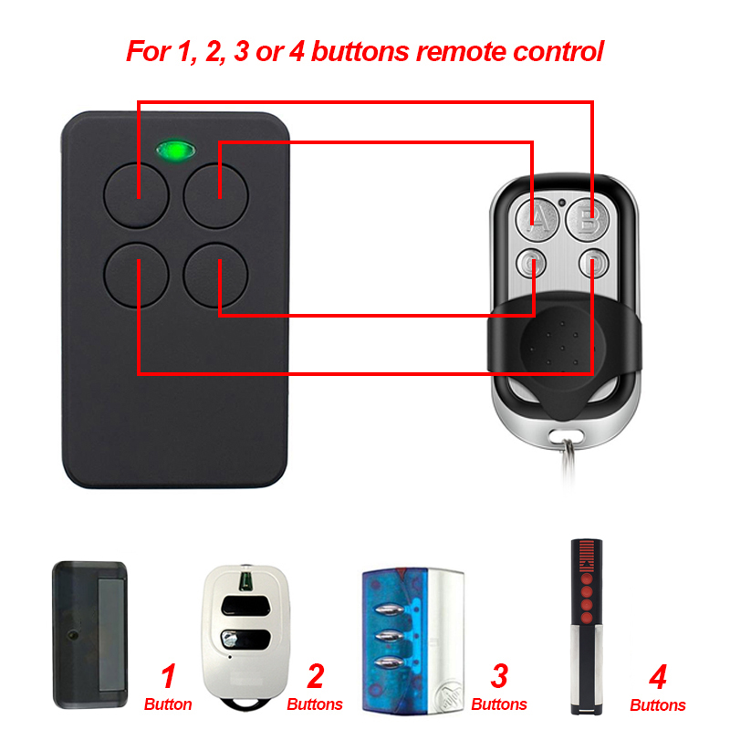 Ditec-ガレージドアリモコン、ローリングコード、固定コマ - Smart Garage Door Opener のレビューと価格