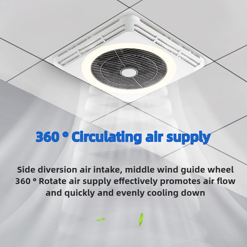 新型インテリジェントブレードレス天井循環ファンライト、調光可 - Smart Ceiling Fan のレビューと価格