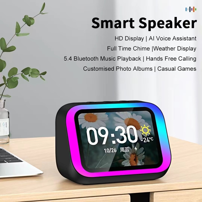 AI音声アシスタント Bluetoothスピーカー RGBカ - Smart Home Life のレビューと価格