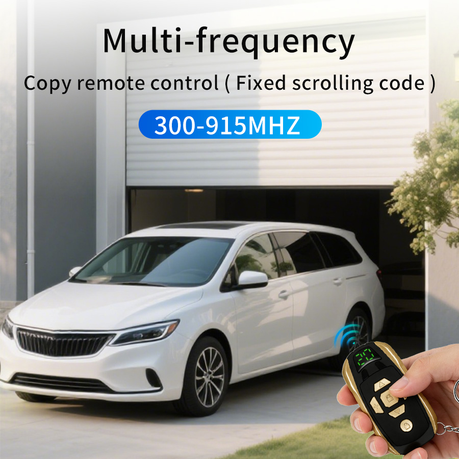 20 in 1 ユニバーサルガレージドアリモコンクローンマル - Smart Garage Door Opener のレビューと価格