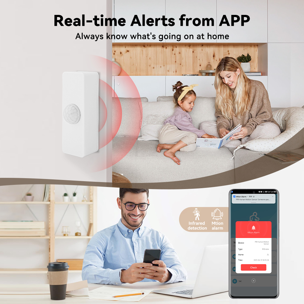 Tuya スマート PIR モーションセンサー スマートホー - Pir Motion Sensor のレビューと価格