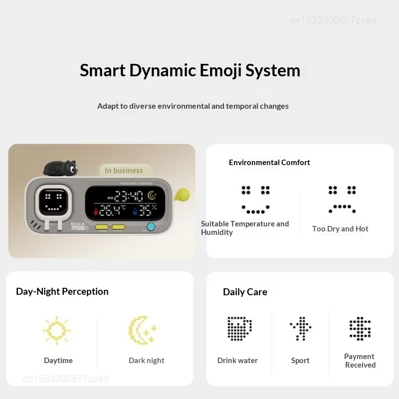 スマート温度・湿度計時計センサー 電子湿度計 温度計 家庭用 - Smart Home Decor のレビューと価格