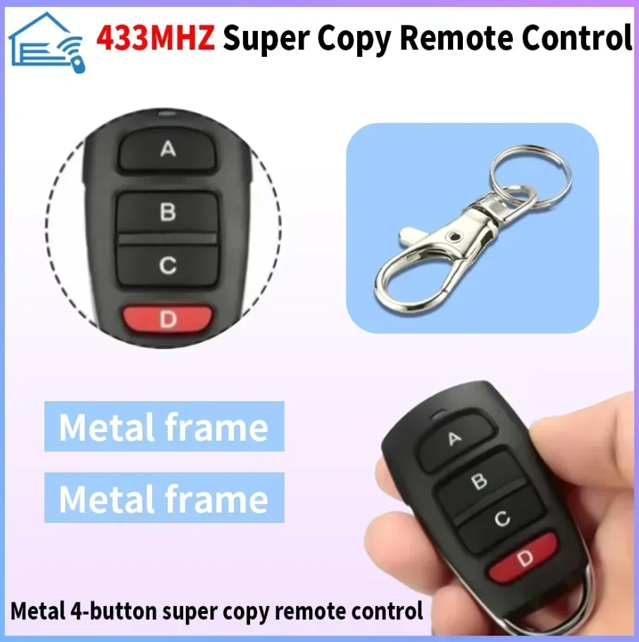 10/5 個 ABCD/ロック解除 4 ボタン 433MHz - Smart Garage Door Opener のレビューと価格