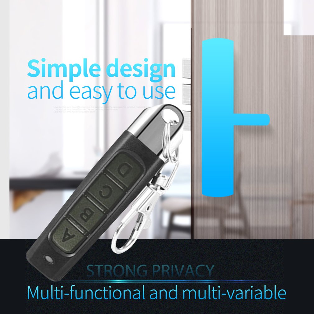 ユニバーサル 433MHZ リモコン 4 チャンネルガレージ - Smart Garage Door Opener のレビューと価格