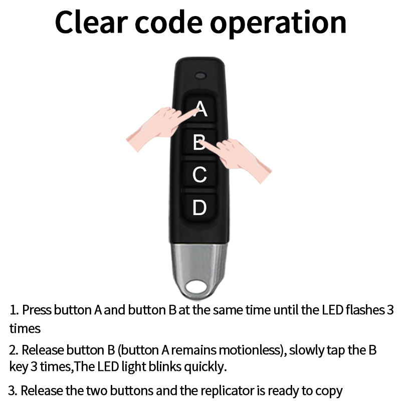 ユニバーサル 433 Mhz ガレージドアリモコンデュプリケ - Smart Garage Door Opener のレビューと価格