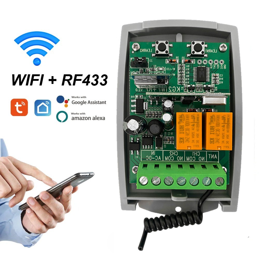 ガレージドアリモコン,wifi,スマートライフ,ユニバーサル - Smart Garage Door Opener のレビューと価格