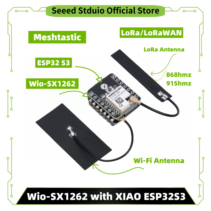 ESP32 S3 LoRa Meshtastic LoRaモ - Smart Home Arduino のレビューと価格
