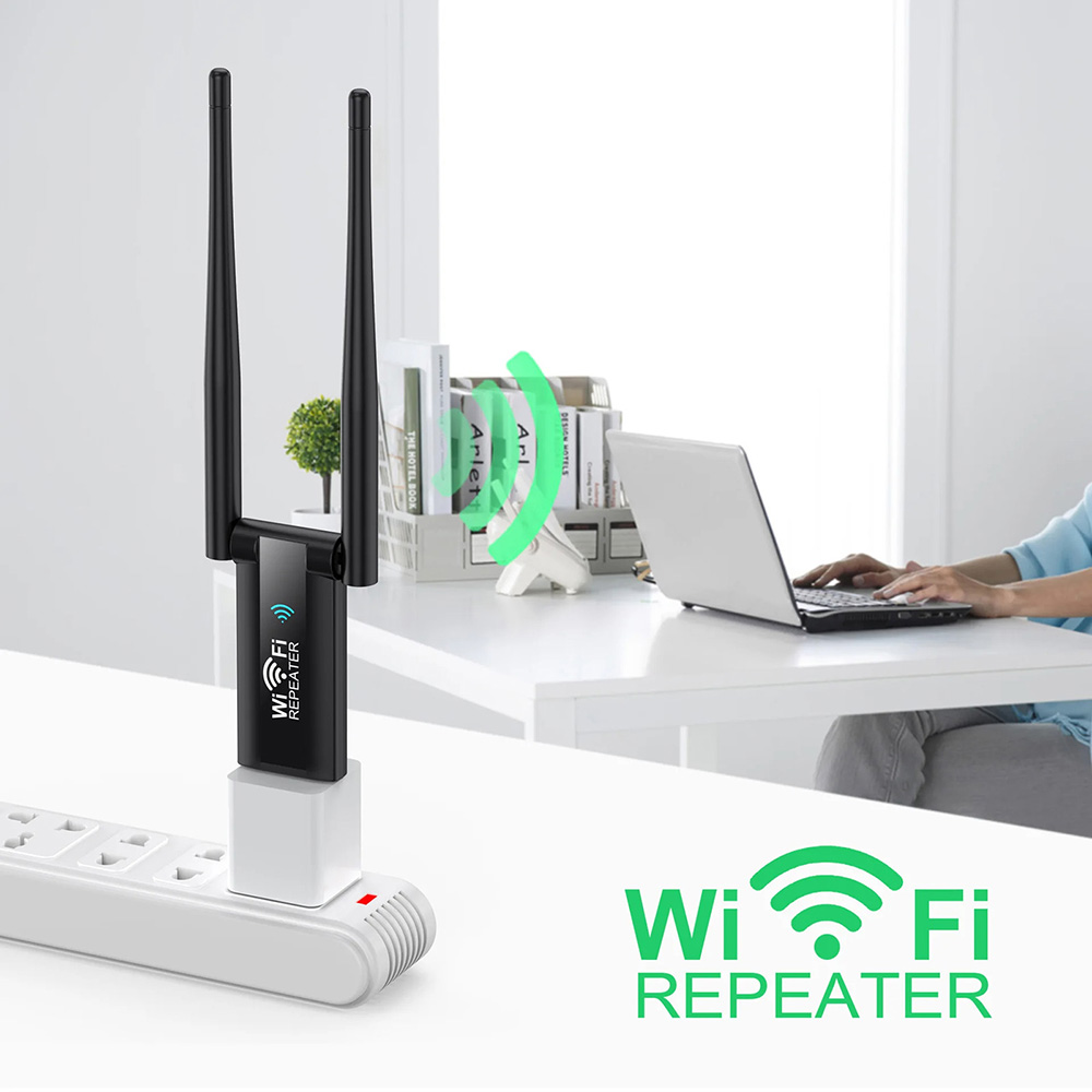 300Mbps ワイヤレス WiFi リピーター 2.4G  - Smart Home Network のレビューと価格