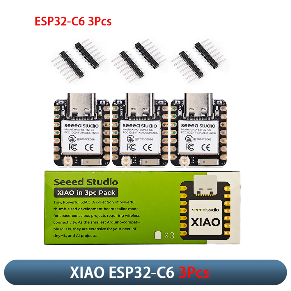 XIAO ESP32-C6 3 個開発ボードモジュール 2. - Smart Home Arduino のレビューと価格