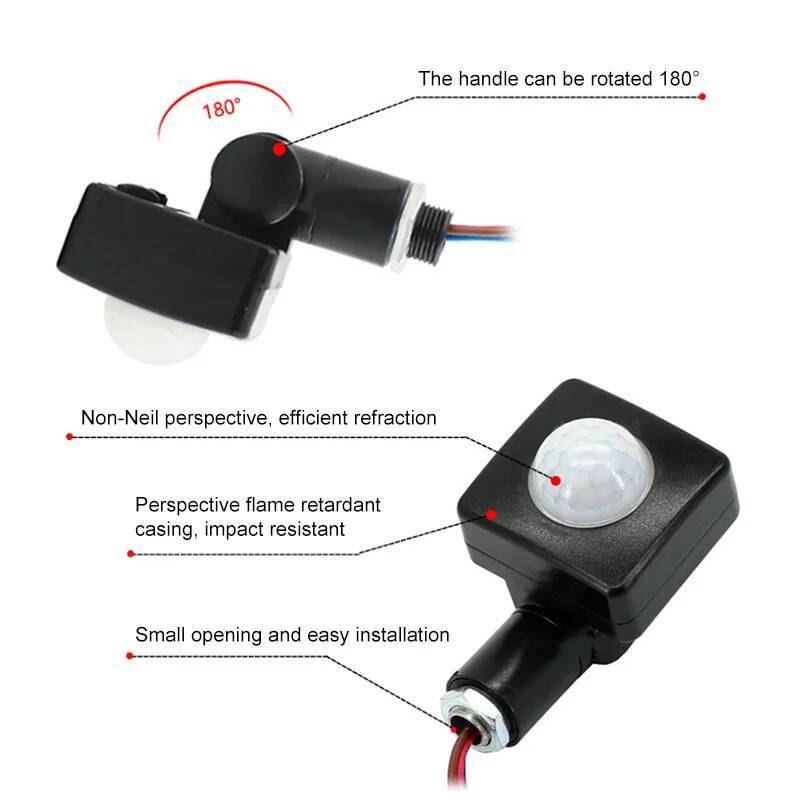 モーションセンサー PIR スイッチ光感知スイッチセンサー  - Pir Motion Sensor のレビューと価格