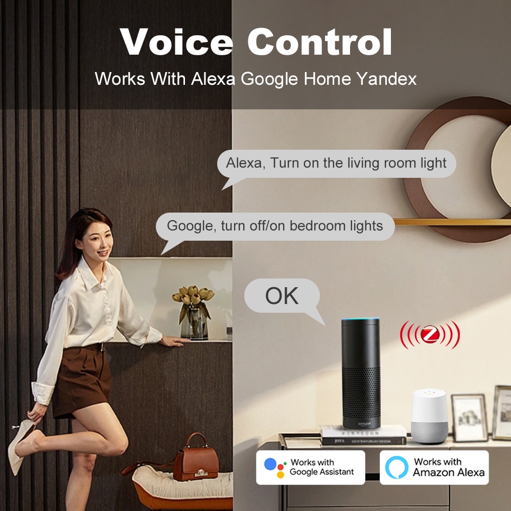 スマートライフ ZigBee プッシュボタンスイッチ 1/2 - Smart Home Life のレビューと価格