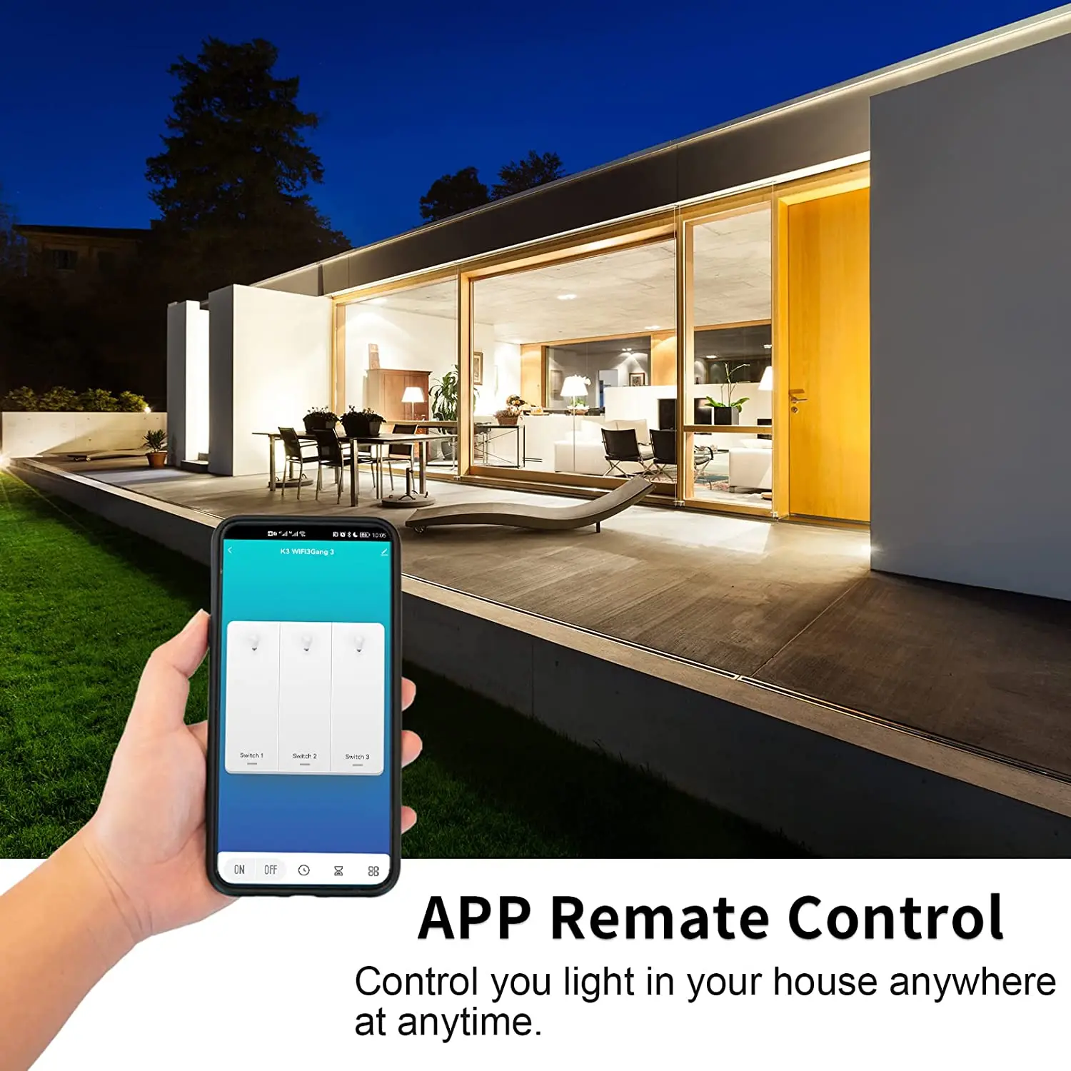 Tuya Wifi EU スマートスイッチ 1/2/3/4G - Smart Home Life のレビューと価格