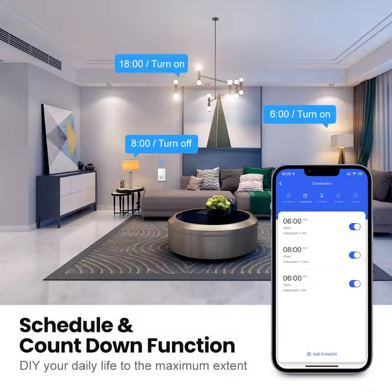 UNKAS Wifi スマートブラジルライトスイッチ壁ソケッ - Smart Home Switch のレビューと価格