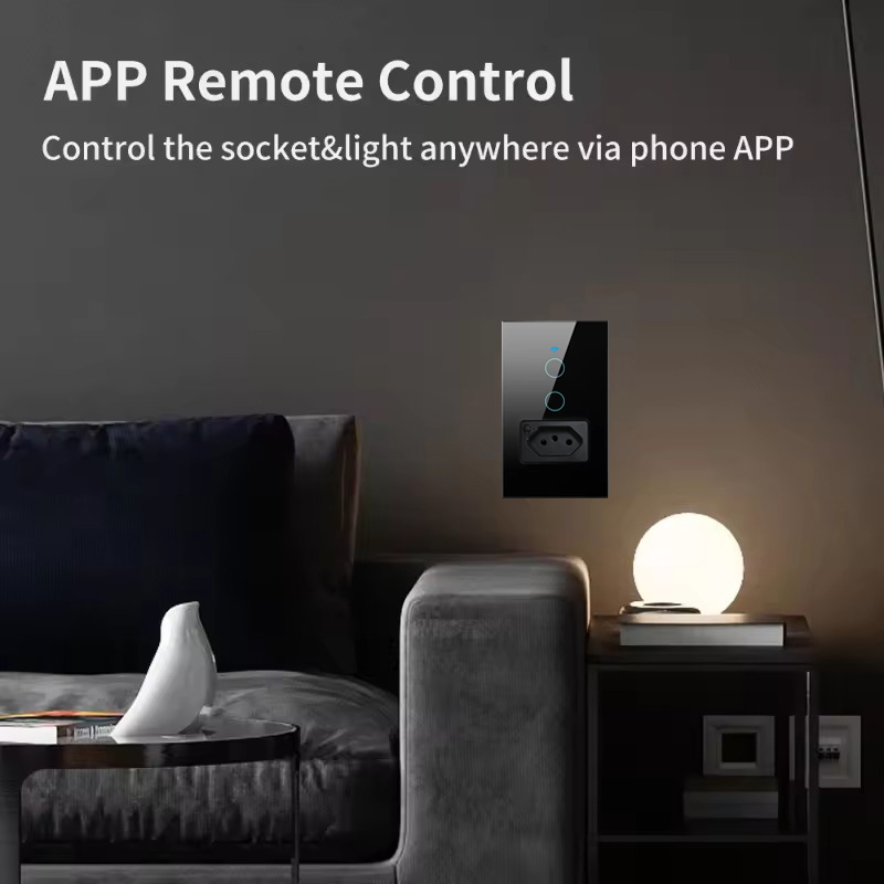 UNKAS Wifi スマートブラジルライトスイッチ壁ソケッ - Smart Home Switch のレビューと価格