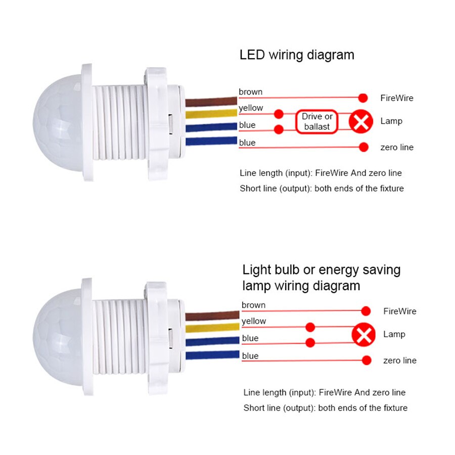 2 個スマート PIR センサー検出器スイッチ 110V 2 - Pir Motion Sensor のレビューと価格