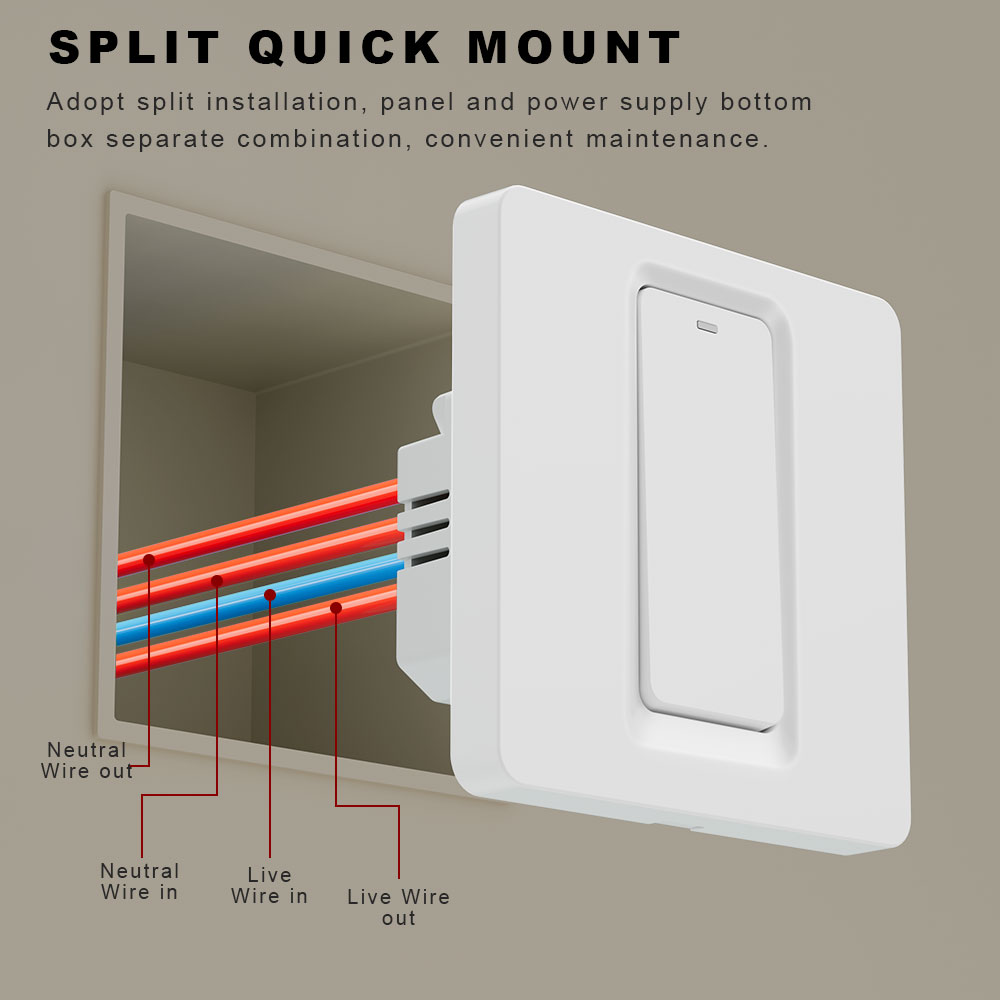 スマート給湯器スイッチ/WiFi&Bluetooth タッチ - Smart Home Matter のレビューと価格