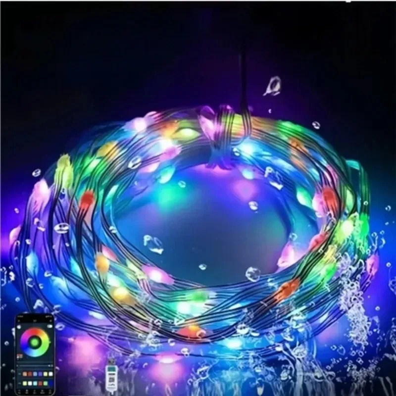 DIYスマートRGB LEDライト USB Bluetoot - Smart Home Decor のレビューと価格