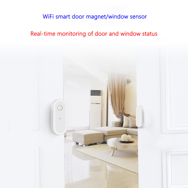 リモート受信アラーム Wi-Fi インテリジェントドア磁気検 - Door Window Sensor のレビューと価格