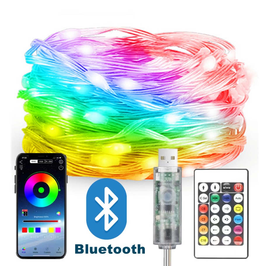 WS2812B LED ライトストリングスマート Bluet - Smart Home Decor のレビューと価格
