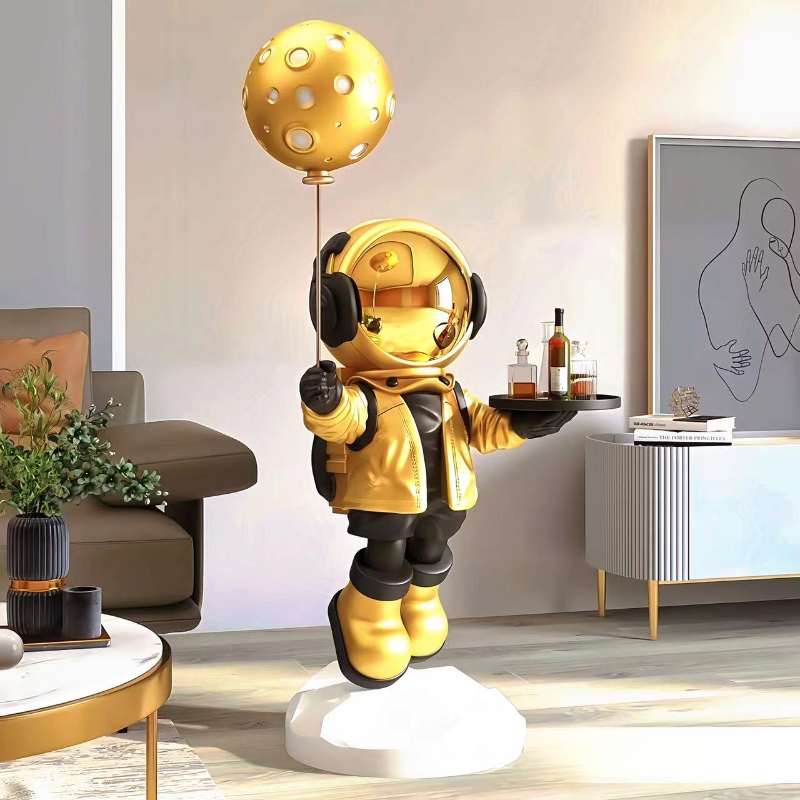 宇宙飛行士の置物、大型クリエイティブ収納オーナメント、スマー - Smart Home Decor のレビューと価格