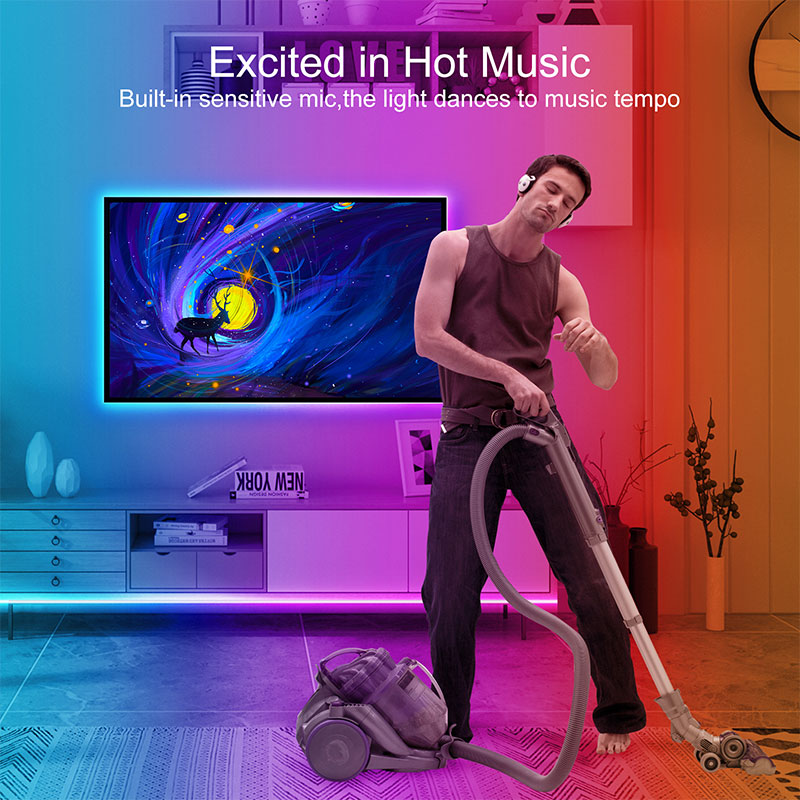 STTLスマートRGB LEDテレビストリップライト 2.5 - Smart Home Decor のレビューと価格