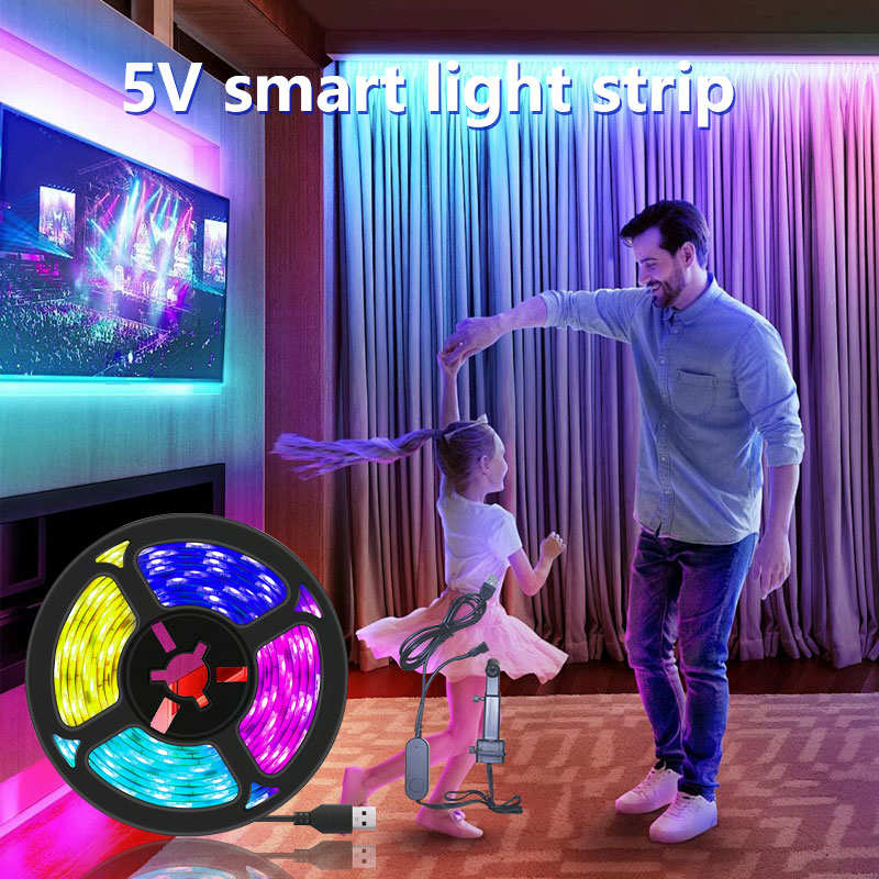 STTLスマートRGB LEDテレビストリップライト 2.5 - Smart Home Decor のレビューと価格