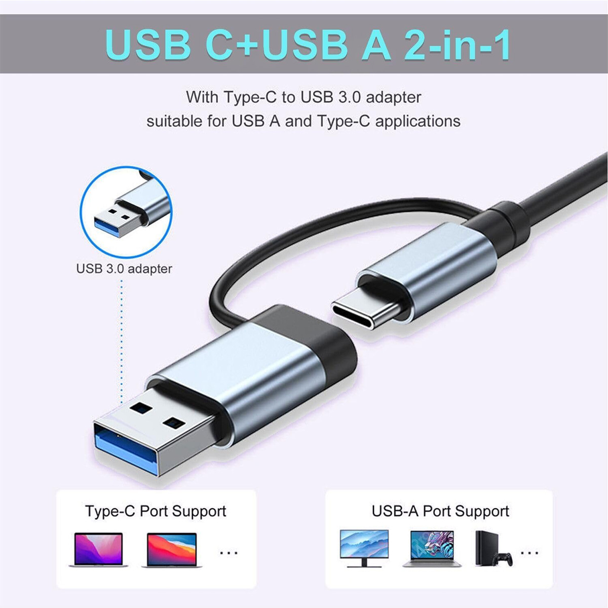 8in2 USB Cハブ拡張マルチポートアダプター タイプC - Smart Home Hub 2 のレビューと価格