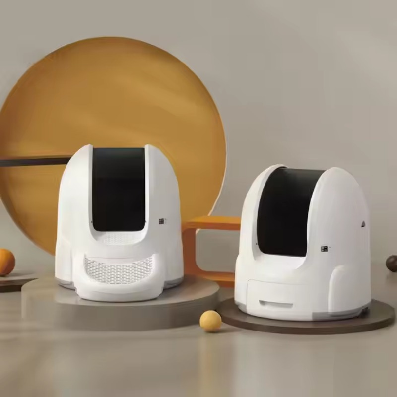 XLサイズの猫用トイレ 自動スマート猫トイレ WiFiアプリ - Smart Home Xl のレビューと価格