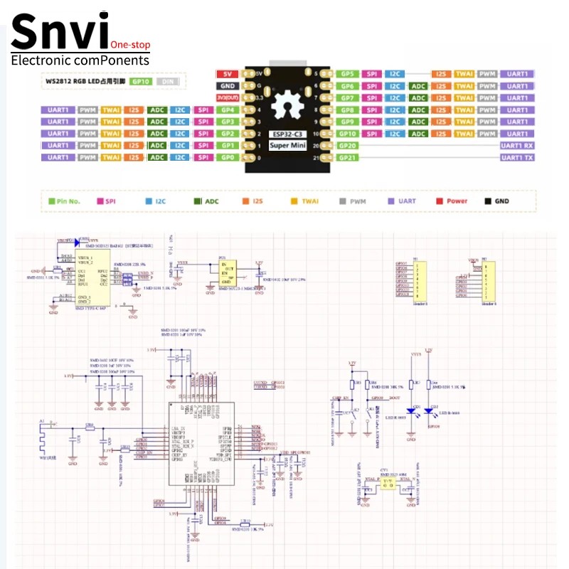 ESP32 S3 C3 SuperMini開発ボード WiF - Smart Home Arduino のレビューと価格
