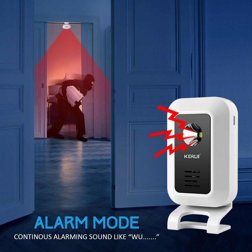 Kerui m7モーションセンサーセキュリティアラーム32曲 - Door Window Sensor のレビューと価格