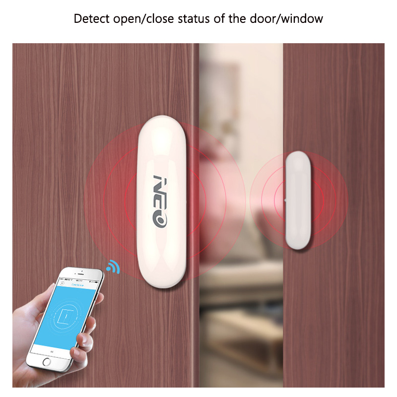 Tuya WiFi ドア&窓センサー インテリジェントワイヤ - Door Window Sensor のレビューと価格