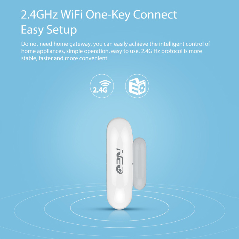 Tuya WiFi ドア&窓センサー インテリジェントワイヤ - Door Window Sensor のレビューと価格