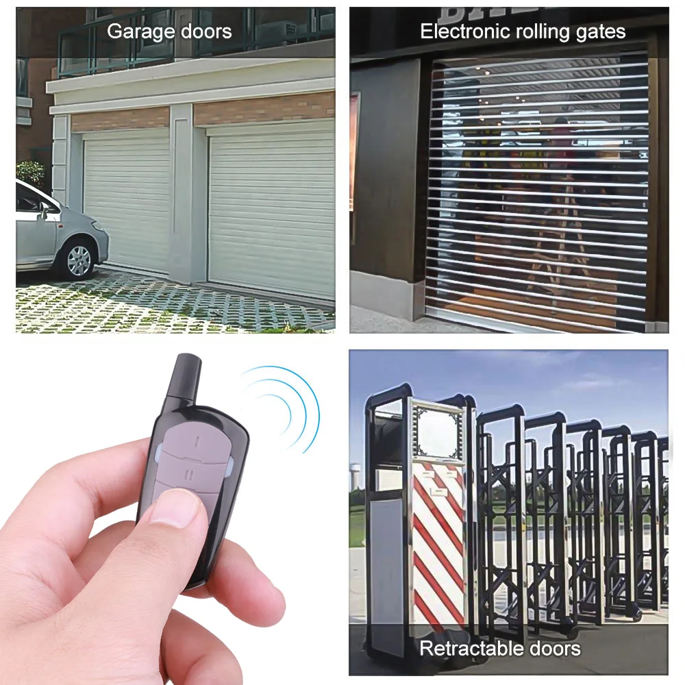 433MHz ワイヤレス自動コピー リモコン ユニバーサル  - Smart Garage Door Opener のレビューと価格
