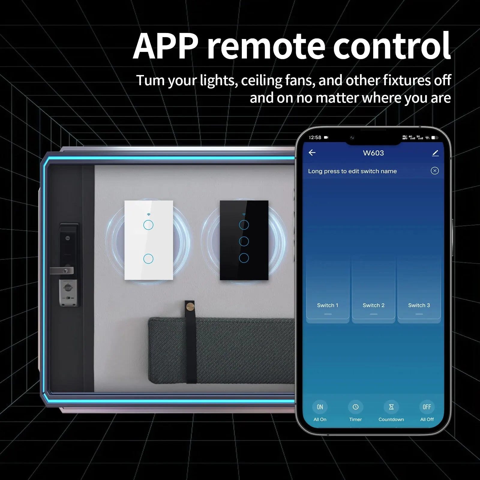 Tnce-WiFi, Zigbee,インテリジェントタッチウ - Smart Home Switch のレビューと価格