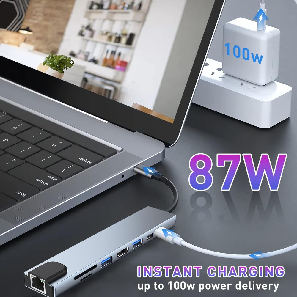 8in1/2 7in1/2 USB Cハブ Type C 3 - Smart Home Hub 2 のレビューと価格