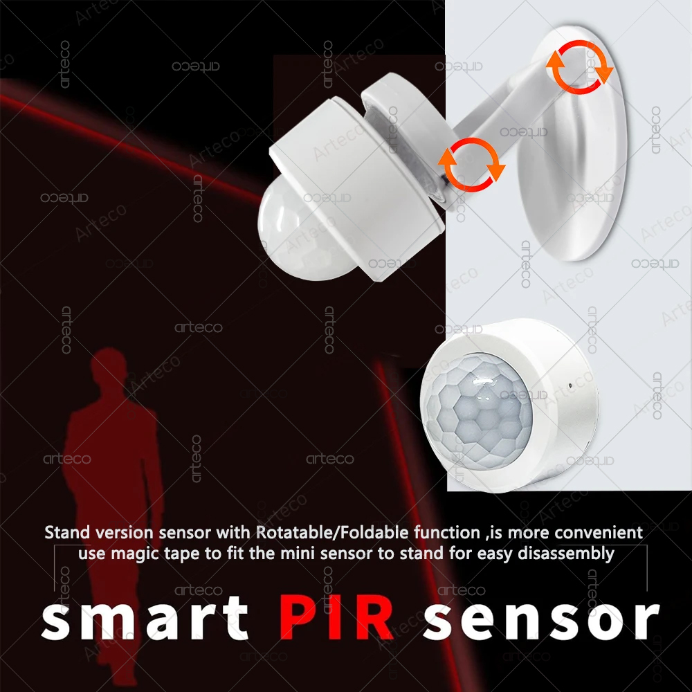 Zigbee 3.0 ミニ PIR モーションセンサー人体赤 - Pir Motion Sensor のレビューと価格
